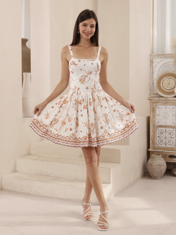 Wits the Label Tiger Print Mini Dress