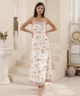 Wits the Label Tiger Print Midi Dress
