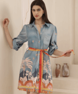 Iris Maxi Leopard Boho Mini Dress