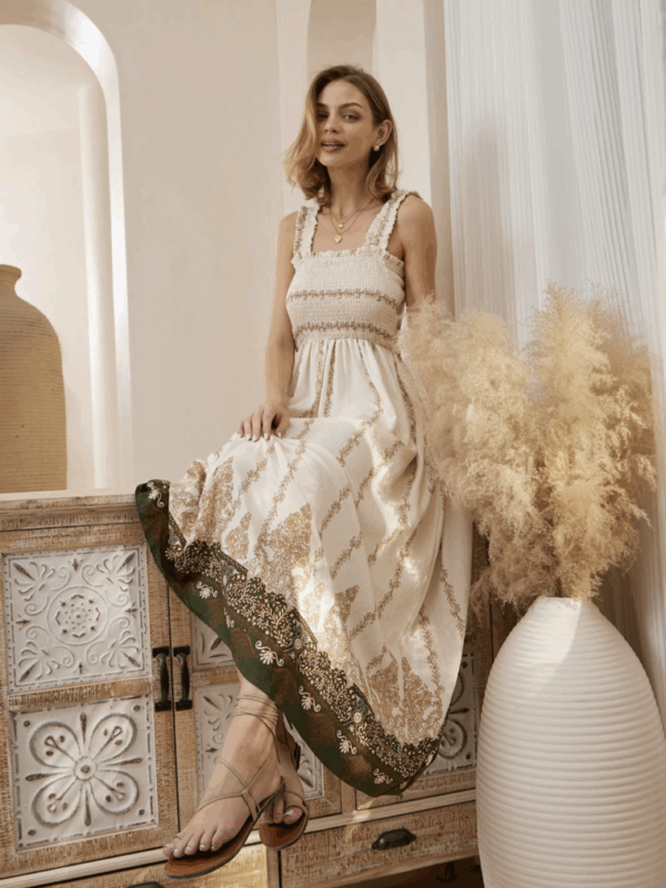 Iris Maxi Paityn Maxi Dress Khaiki