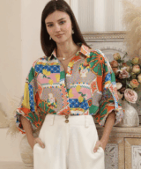 Iris Maxi Dazzle Shirt