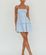 Here Comes the Sun Tatiana Pleated Mini Dres