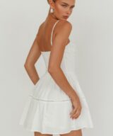 Here Comes the Sun Tatiana Pleated Mini Dres