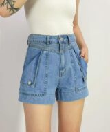 Country Denim Haley Detailed Denim Shor