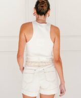 Country Denim Haley Detailed Denim Shor