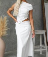 Indi Luxe Landry Side Split Maxi Dr