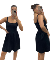 Pink Diamond Louise Denim Mini Dress