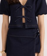 Minkpink Camilla Denim Tie Wrap Sk