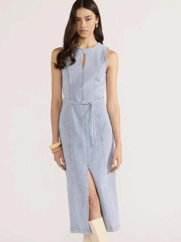 Minkpink Oliver Denim Midi Dress