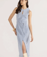 Minkpink Oliver Denim Midi Dress
