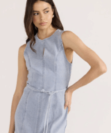 Minkpink Oliver Denim Midi Dress