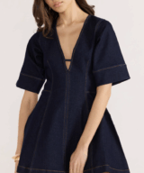 Minkpink Camilla Denim Mini Dress