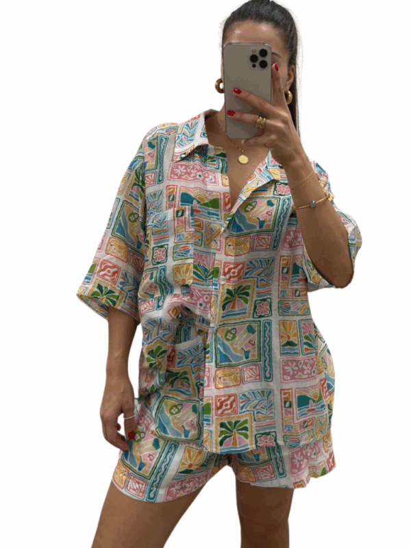 Pink Diamond Alisson B/U Shirt