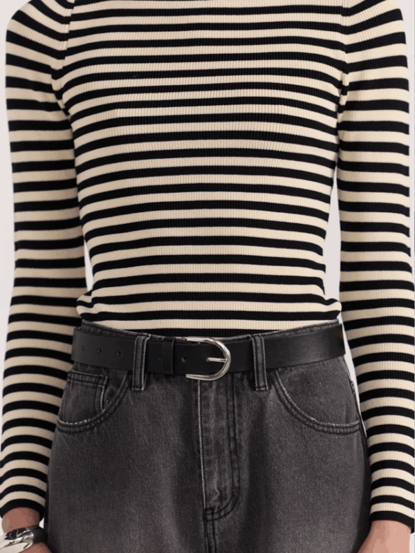 Staple the Label Lana Stripe Knit Top