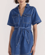 Staple the Label Brooks Denim Mini Dress