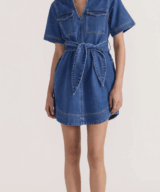 Staple the Label Brooks Denim Mini Dress