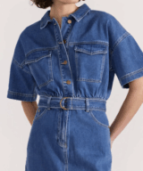 Staple the Label Brooks Denim Midi Dress
