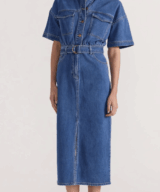 Staple the Label Brooks Denim Midi Dress