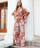 Ebby & i Alora Print Ss Shirt