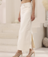 Wits the Label India Denim Maxi Skirt