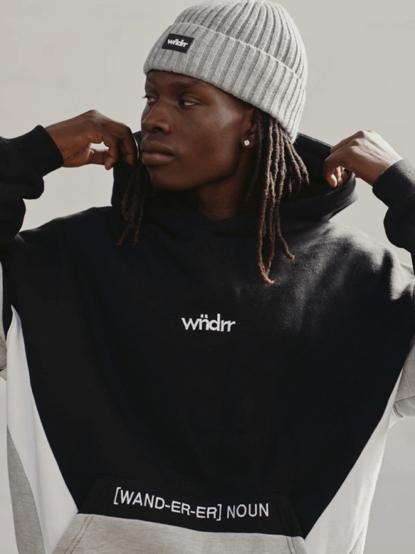 Wndrr Junction Panel Hood Sweat