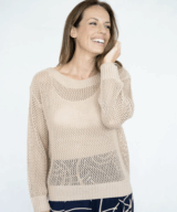 Willow Tree Zora Boat Nk Knit Jumper