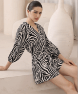 Iris Maxi Hunter Playsuit W/ Belt