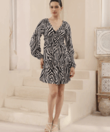 Iris Maxi Hunter Mini Dress