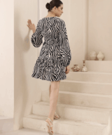 Iris Maxi Hunter Mini Dress