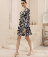 Iris Maxi Hunter Mini Dress