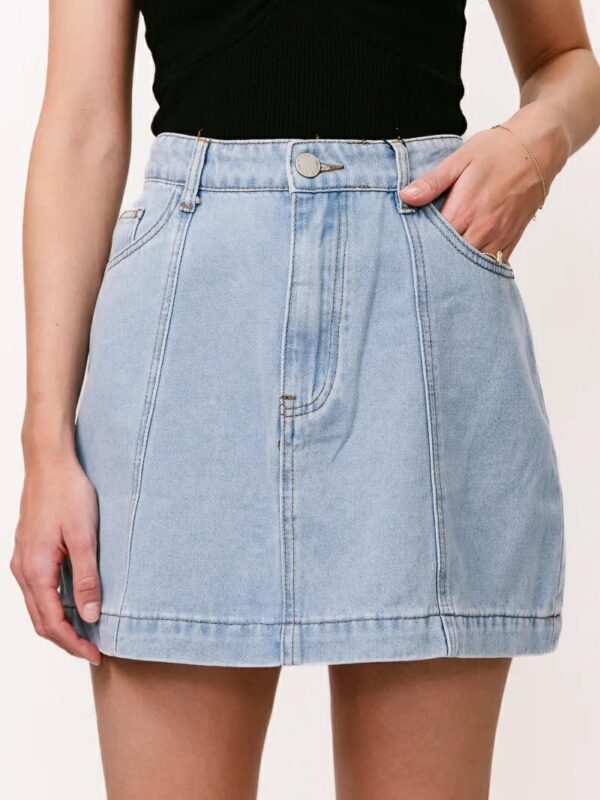 Country Denim Cd a Line Skirt
