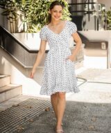 Fria Silver Wishes Hailey Daisy Mini Dress