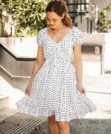 Fria Silver Wishes Hailey Daisy Mini Dress