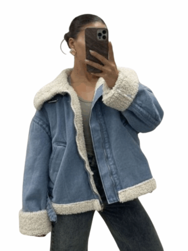 Pink Diamond Mick Denim Jacket