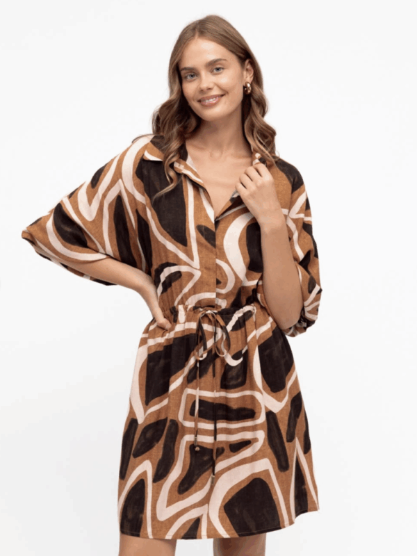 Label of Love Calypso Ss Mini Dress