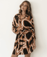 Label of Love Calypso Ss Mini Dress