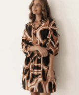 Label of Love Calypso Ss Mini Dress