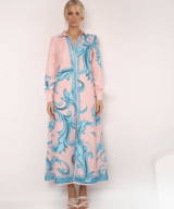 Mia Milani Zanya Ls Maxi Dress