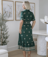 Rish the Collection Deborah Emb Ss Midi Dress