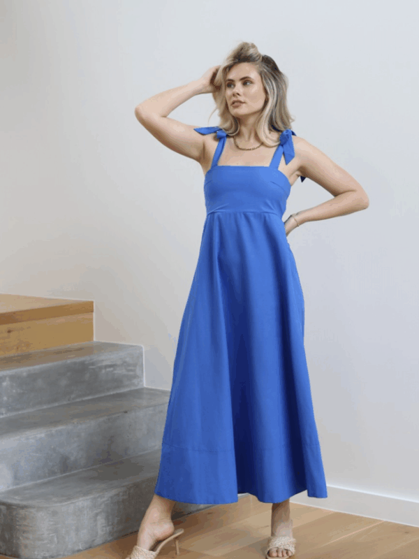 Shareen Cynthia Tie Shld Maxi Drs