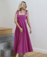 Shareen Cynthia Tie Shld Maxi Drs