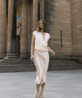 White Closet Rayne Satin Top
