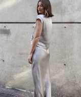 White Closet Rayne Satin Top