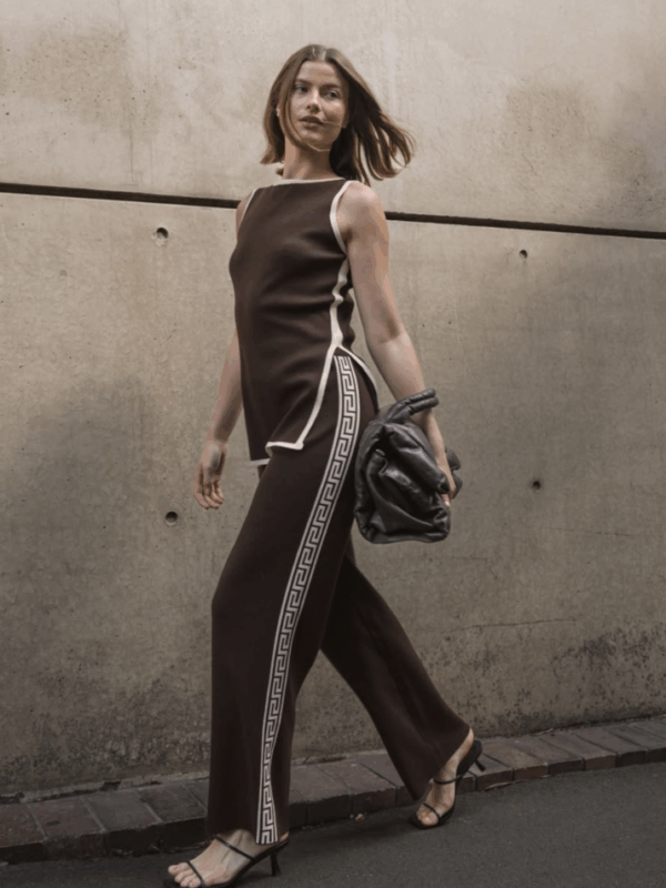 White Closet Novalee Knit Pant