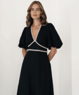 Ebby & i Clarissa Ss Midi Dress