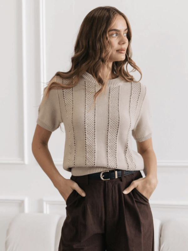 Ebby & i Zoie Woven Jumper