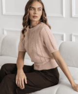 Ebby & i Zoie Woven Jumper