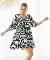 Ebby & i Serenity Ss Mini Dress