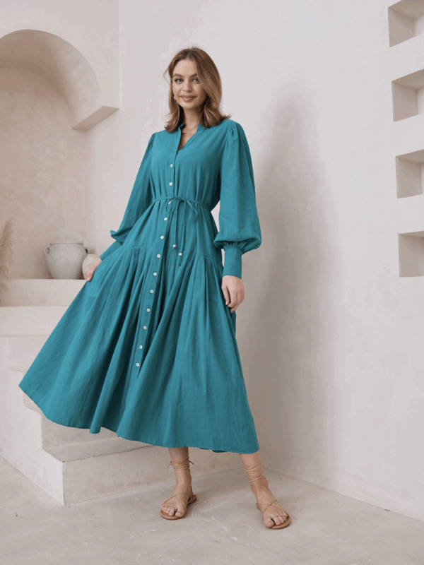 Iris Maxi Rebekah Ls Maxi Dress