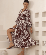 Iris Maxi Tiana Ls Maxi Dress